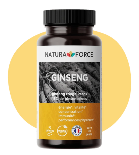 Ginseng rouge de Corée – 90 gélules