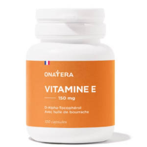 Vitamine E naturelle - 100 capsules