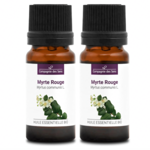 Huile essentielle Myrte rouge - 10 ml (Lot de 2)
