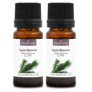 Huile essentielle Sapin baumier Bio - 10 ml (Lot de 2)